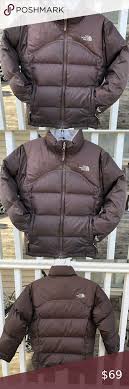 The North Face 600 Puffer Down Girls Brown Coat Brown Coat Clothes Design The North Face