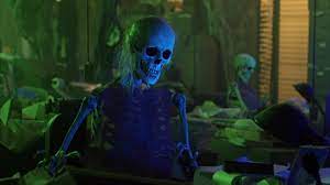 Head to the 7th avenue side of the theatre. Beetlejuice The Afterlife And Raunchy Ghosts Father Son Holy Gore