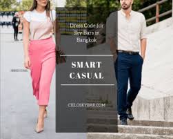 What is cocktail casual attire? Dress Code For Sky Bars In Bangkok Cielo Sky Bar Restaurant