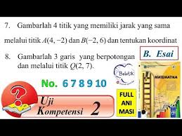 Pdf kunci jawaban untuk buku paket kelas 7 mata pelajaran matematika semester 1 bisa anda download gratis. Uji Kompetensi 6 Matematika Kelas 8 Semester 2 Brainly Ilmu Soal
