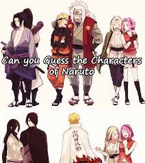 Can You Guess The Characters Of Naruto Naruto Anime Character