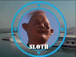 My friends and i even took the goonie oath (which i still know by heart) after seeing it in the theater 8 times! Sloth Goonies Gif Gfycat