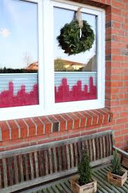 Weihnachtliche Fensterdeko Transparentpapier Kerzen Basteln Lavendelblog