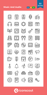 Download Music And Audio Icon Pack Available In Svg Png Eps Ai Icon Fonts In 2021 Icon Icon Pack Audio