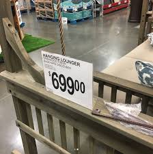 The chains that hang from the ceiling and the. Outdoor Hanging Lounger Sam S Simple Savings