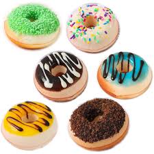 Muchos no corresponderán a la zona donde estas buscando. Juego De 6 Mini Donuts Verdadero Toque Artificial Pan Tortas Dulces Falso Dona