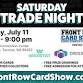 Trade Night at Front Row Card Show Tacoma/Seattle