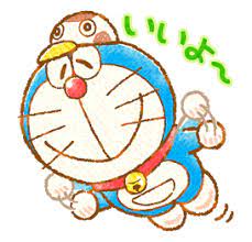 doraemon s heartwarming stickers line sticker キャラクター キャラ 布