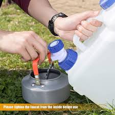 This material can create portable sinks that are very compact and easy. Buy Redcamp 2 6 2 8 3 2 4 4 9 5 3 Gallon Portable Water Container With Spigot Water Storage Camp Water Jug For Camping Outdoor Hiking Online In Turkey B07lgnv26v