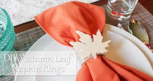 Create these beautiful and easy to make fall napkin rings in just 3 easy steps. Autumn Leaf Napkin Rings Resin Crafts