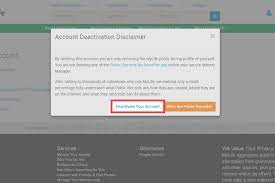 Select control information from the drop down menu. How To Delete Your Mylife Account
