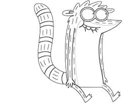 Printable Colouring Pages Pattern Art Regular Show Coloring Pages