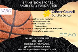 Cancer council sa, adelaide, south australia. Transition Sports Family Day Fundraiser For Cancer Council 14 Nov 2020 What S On For Adelaide Families Kidswhat S On For Adelaide Families Kids