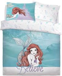 Maybe you would like to learn more about one of these? Disney The Little Mermaid Quilt Cover Set Double Ariel Believe