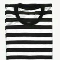 Diperbuat dari kain ity jersey, selesa di pakai kurang renyuk dan tidak perlu sterika. Daftar Harga Kaos Belang Hitam Putih Lengan Panjang Bulan Juli 2021