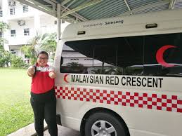Asosiasi itu bernama bulan sabit merah. Malaysian Red Crescent Saving Lives Changing Minds