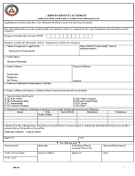 Filing a tax clearance request. Tax Clearance Certificate Form Fill Online Printable Fillable Blank Pdffiller