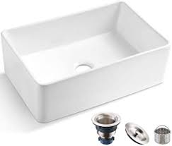Kitchen sinks provide homeowners with water to complete a variety of daily tasks, like cooking and washing dishes. Amazon Com Kitchen Sinks Undermount Ceramic Kitchen Sinks Kitchen Bar Sinks Tools Home Improvement
