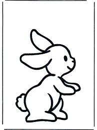 Coloriage Lapin A Colorier Dessin A Imprimer Drawing For Kids Preschool Crafts School Crafts