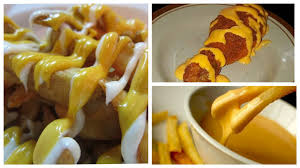 Lepas ni bukan takat wedges je, nugget, sausage, hashbrown semua pon boleh jadi cheezy tau. Resepi Cheesy Wedges