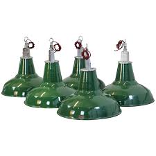 English Factory Lights By Thorlux Circa 1950s Factory Lighting Industrial Pendant Lights Lights