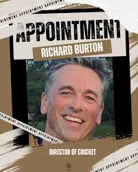 We're proud to announce the appointment of two key leadership positions  that will shape the future of cricket development at the club and within  the broader community. Richard Burton has been appointed