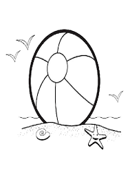 Download this adorable dog printable to delight your child. Coloring Pages Beach Ball Coloring Pages