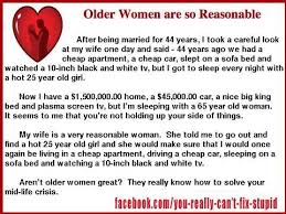 Ladies usually want to be told sweet things. Older Woman Younger Man Quotes Quotesgram