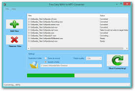 When the conversion is complete, download the. Download Free Easy Wav To Mp3 Converter 1 0