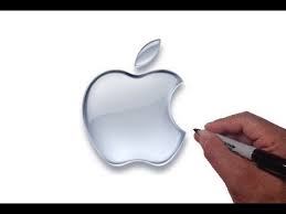 Apple logo on foreign platforms. How To Draw The Apple Logo Youtube
