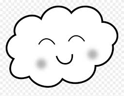 Clouds, clouds coloring page, cloud, clouds in sky,cloudy, cloud, clouds day. Printable Cloud Coloring Pages Smile Cloud Png Clipart 5735912 Pinclipart