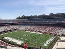 sanford stadium section 301 rateyourseats com