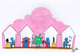 Gambar tersebut bisa anda unduh langsung, caranya silahkan kli. Kartun Gag Pandemi Covid 19 Di Rumah Saja Ayo Semarang