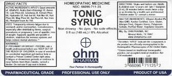 Indicated for blurry vision, eye pain from reading. Ohm Tonic Syrup