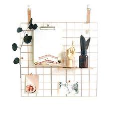 Zonyeo Onyeo Drahtgitterwand Mesh Foto Auslage Fur Memo Vorlage Photographie Rose Gold Gitter Pinnwand Gitterwand Wohnheimzimmer Einrichten