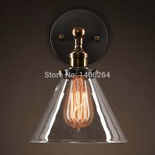 Industrial Edison Vintage Antique Glass 1 Light Wall Lamp Sconces Simplicity For Cafe Bar Hall Club Store Restaurant Balcony Lamp Sconces Wall Lampwall Lamps Sconces Aliexpress