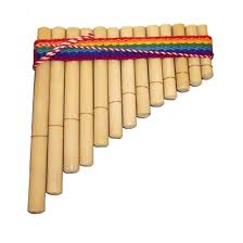 De la música indígena, anterior al periodo colonial, apenas se han encontrado huesos o plumas de ave en los instrumentos de viento (dulzainas, ocarinas, flautas de pan, rondadores; Quia Instrumentos Musicales Peruanos