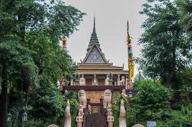 Stairs At Wat Penh Phnom Penh Cambodia In 2021