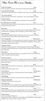 acqua menu in buffalo, new york, usa
