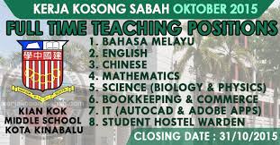 Jawatan kosong pengawal keselamatan sabah. Kerja Kosong Pengawal Kota Kinabalu