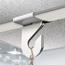That drop ceiling probably looked like a million bucks when you initially got your house or office done. Hold Up To 15 Lbs 1 W X 1 H White Heavy Duty Ceiling Hooks For Hanging Plants Decorations Metal T Bar Hooks For Suspended Drop Ceiling Tiles 12 Drop Ceiling Hooks