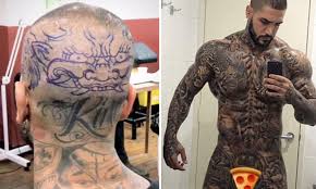 Many muslims are conflicted on whether bitcoin is haram or halal. Instagram S Muslim Shia Soldier Gets Another Tattoo On His Head Daily Mail Online