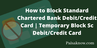 Here are the credit card there are different ways with which one can activate a credit card. How To Block Standard Chartered Bank Debit Credit Card Temporary Block Sc Debit Credit Card Paisa Know