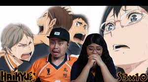 Emotional Karasuno Vs Shiratorizawa Final Point Haikyuu Season 3 Episode 10 Reaction Youtube