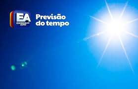 Domingo ensolarado com máxima de 33º; veja a previsão
