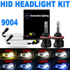 Details About 9004 Conversion Kit Hid Bi Xenon 43k 5k 6k 8k 10k Headlight Bulbs Ysv Bullet 2x