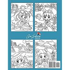 Download and print free tropical beach coloring pages. Buy Chibi Girls Beach Life Coloring Book Cute Kawaii Anime Girls Summer Fun Tropical Beaches Seaside Scenes Coloring Pages For Adults Beginners Stress Relief Relaxation Chibi Coloring Book Paperback
