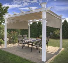 Brighten your deck or patio with this classic, white pergola. Diy Pergola Kits For Your Backyard Delivered Throughout Canada And Usa