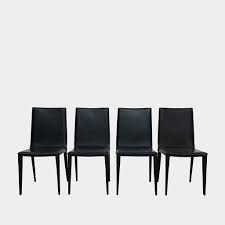 Bella Dining Chair Set Of 4 Dining Chairs Black Leather Dining Chairs Dining Chair Set