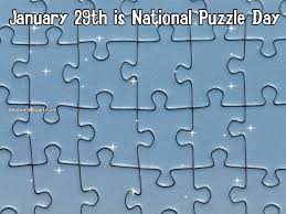 National science fiction day jan. January 29th Is National Puzzle Day Glitter